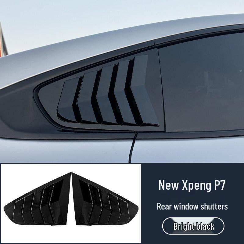 Blackened Rear Triangle Window Decorative Accessories for Xiaopeng P7 Xpeng P7/2026
Blackened Rear Triangle Window Decorative Accessories for Xiaopeng P7 Xpeng P7/2026