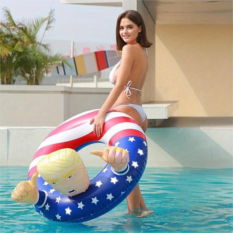 1 Pcs, Swimming Ring, Creative,spoof Water Floating Lounger, American Flag Swimming Ring, Red, Blue, Yellow, Summer Pool Party, Swimming Tools Pack of 1 синий
1 Pcs, Swimming Ring, Creative,spoof Water Floating Lounger, American Flag Swimming Ring, Red, Blue, Yellow, Summer Pool Party, Swimming Tools Pack of 1 синий