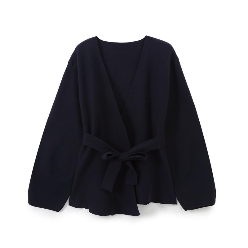 Autumn-Winter French V-Neck Knit Kimono Coat with Belt and Shoulder Pin Large темно-синий
Autumn-Winter French V-Neck Knit Kimono Coat with Belt and Shoulder Pin Large темно-синий