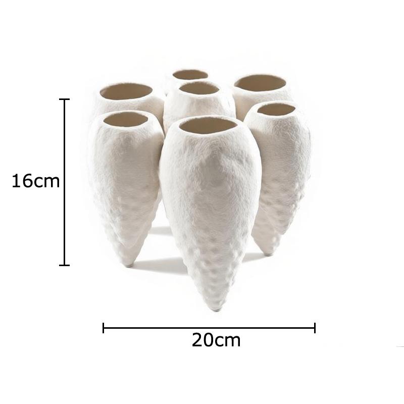 Wabi Sabi Style Ceramic Vase Handicrafts Table Decoration Flowers Arrangement Dried Flower Floral Vases Room Aesthetic Decor
Wabi Sabi Style Ceramic Vase Handicrafts Table Decoration Flowers Arrangement Dried Flower Floral Vases Room Aesthetic Decor