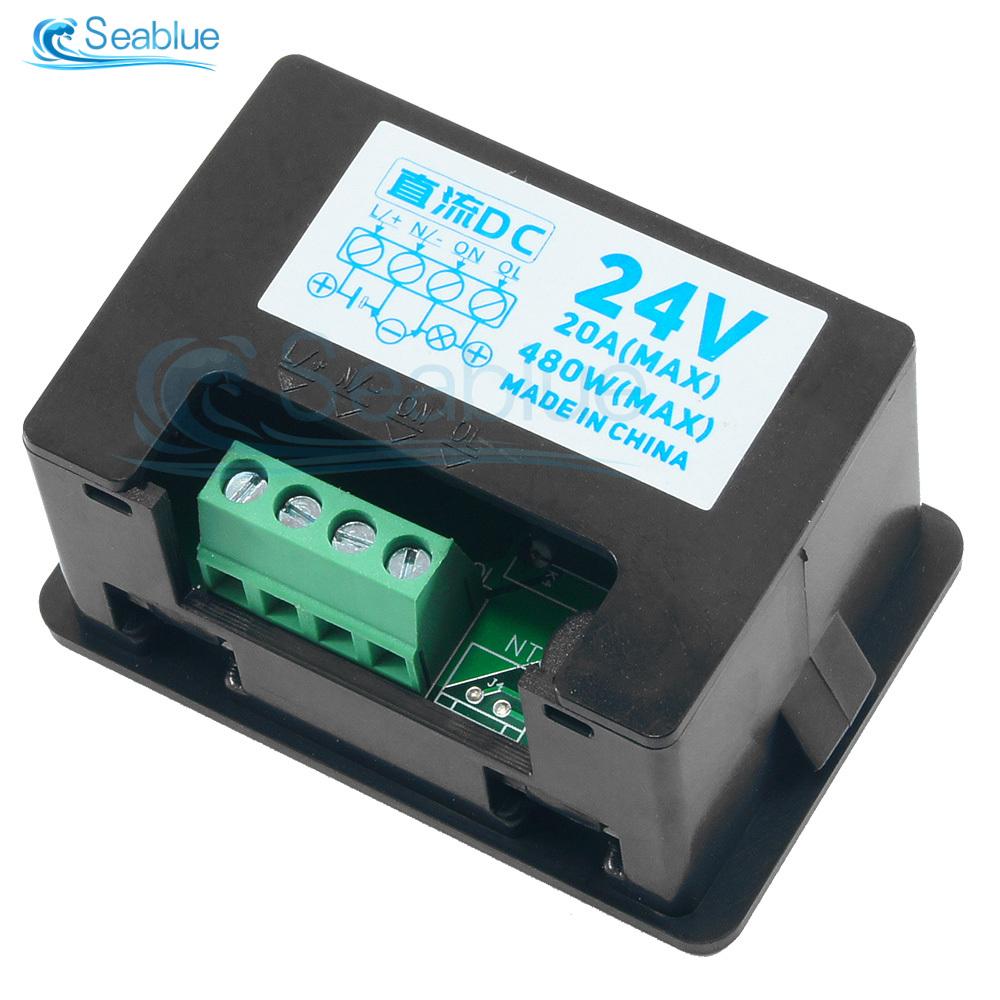 T2310 AC 110-220V DC 12V 24V Світлодіодний цифровий часовий контролер Таймер зворотного відліку Вмикач/Вимикач Таймер затримки Релейний модуль із зумером DC 24V
T2310 AC 110-220V DC 12V 24V Світлодіодний цифровий часовий контролер Таймер зворотного відліку Вмикач/Вимикач Таймер затримки Релейний модуль із зумером DC 24V