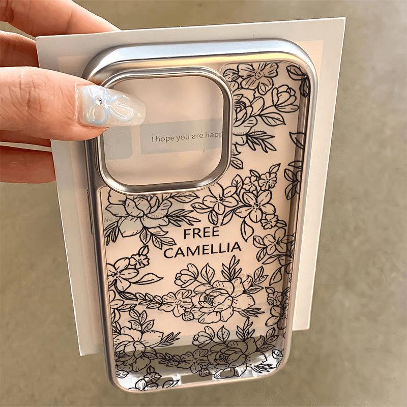 Line Art Flower Case for iPhone 16 Pro Max/15/14/11 Pro/XS, Electroplated Design iPhone XR
Line Art Flower Case for iPhone 16 Pro Max/15/14/11 Pro/XS, Electroplated Design iPhone XR