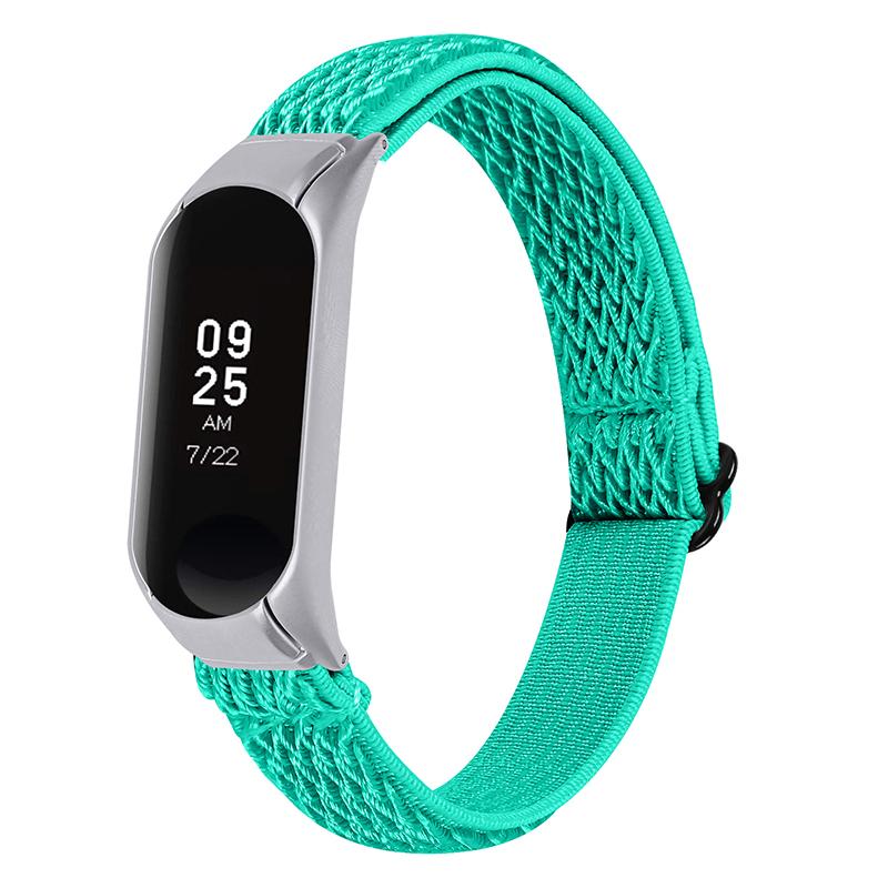 Braided Nylon Strap Watch Band Adjustable Elastic Solo Sports Loop Bracelet for Xiaomi Mi Band 4/3 Black/White
Braided Nylon Strap Watch Band Adjustable Elastic Solo Sports Loop Bracelet for Xiaomi Mi Band 4/3 Black/White