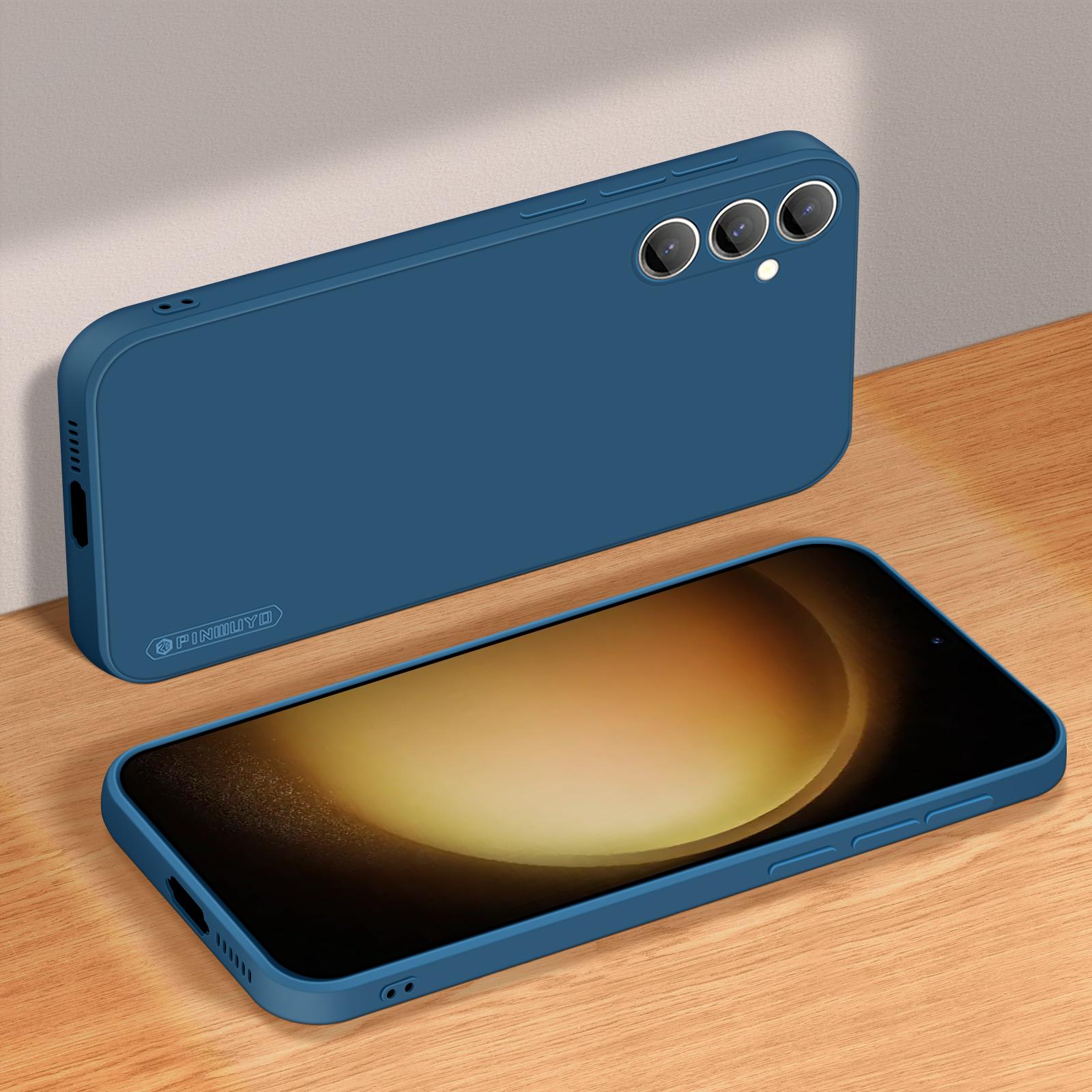 PINWUYO For Samsung Galaxy S23 FE Phone Back Case Precise Cutouts Soft TPU Phone Cover Dark Blue
PINWUYO For Samsung Galaxy S23 FE Phone Back Case Precise Cutouts Soft TPU Phone Cover Dark Blue