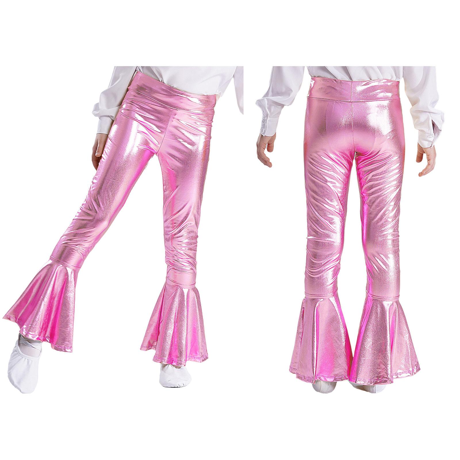 Дитячий латиноамериканський сучасний танцювальний низ Блискучі металеві штани-кльош Штани-кльош із паєтками та оборками для танцювальних виступів Йога Легінси 15-16 Years
Дитячий латиноамериканський сучасний танцювальний низ Блискучі металеві штани-кльош Штани-кльош із паєтками та оборками для танцювальних виступів Йога Легінси 15-16 Years