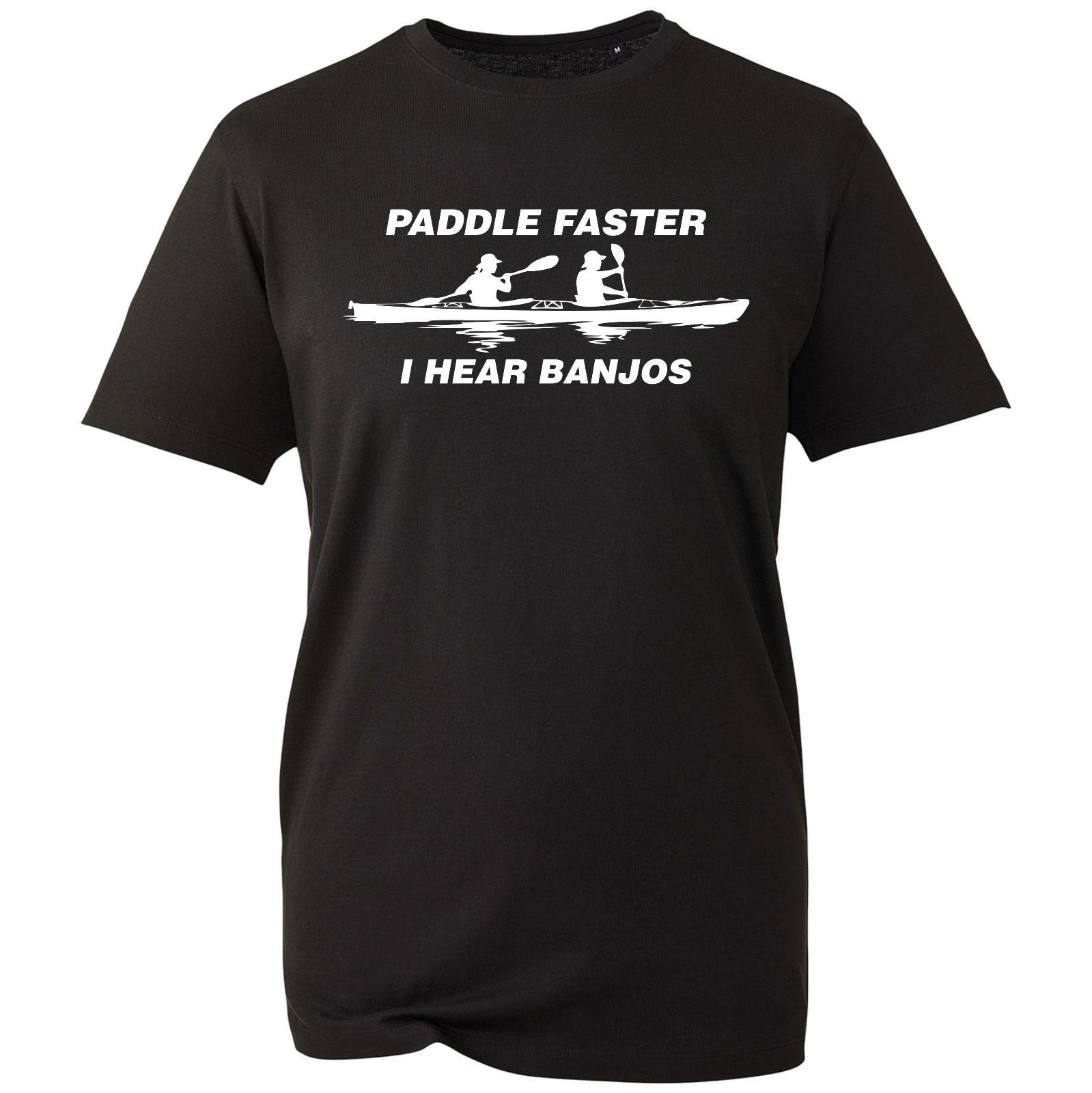 Paddle Faster T-Shirt I Hear Banjos Funny Camping Film Joke Mens Unisex Gift Tee S
Paddle Faster T-Shirt I Hear Banjos Funny Camping Film Joke Mens Unisex Gift Tee S