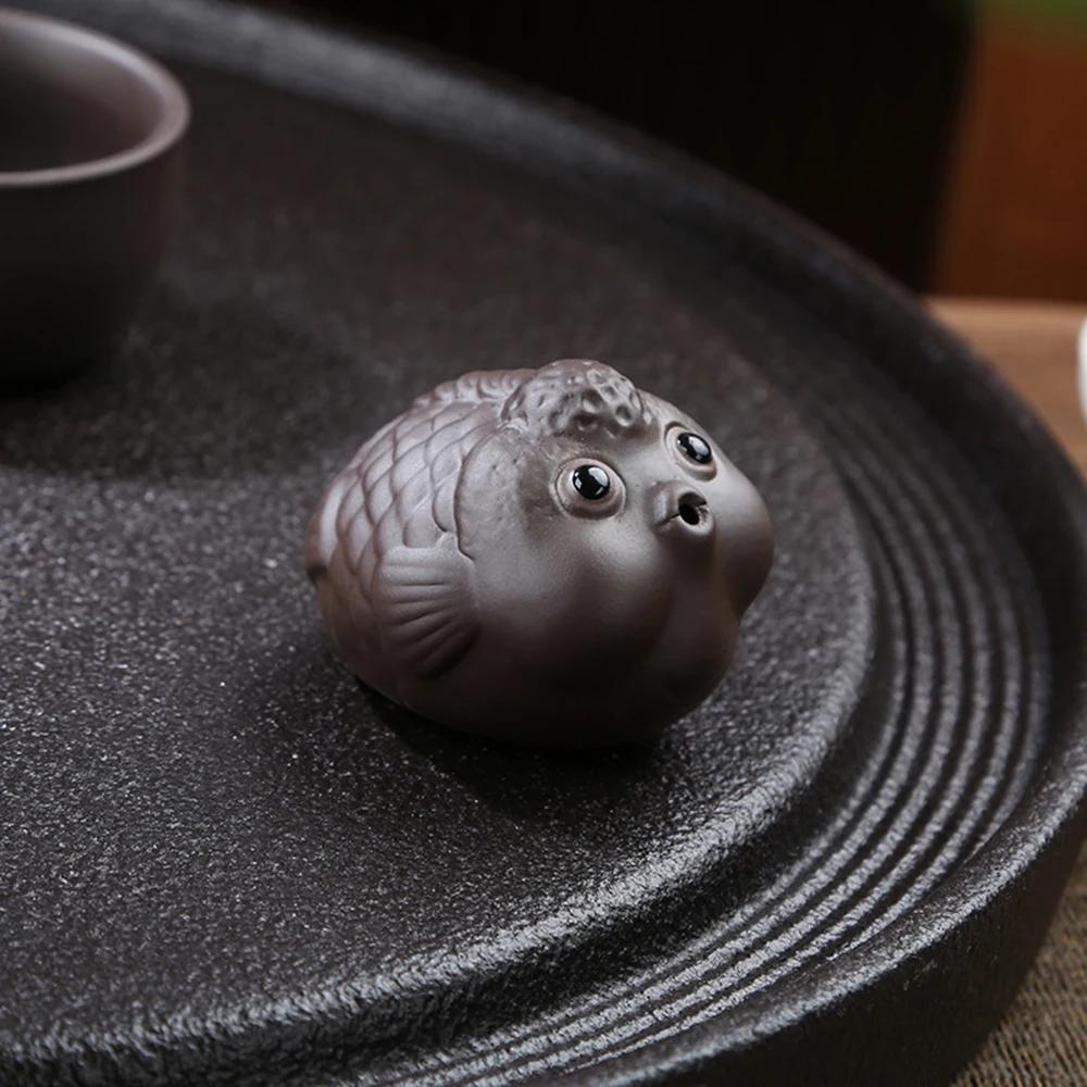 Purple Sand Creative Tea Pet Bubble Small Goldfish Fish Tank Landscaping Desktop Decoration Incense Ornaments Gift for Friends чёрный
Purple Sand Creative Tea Pet Bubble Small Goldfish Fish Tank Landscaping Desktop Decoration Incense Ornaments Gift for Friends чёрный