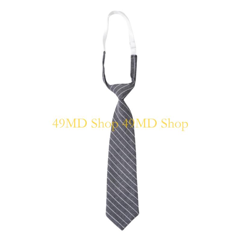 49MD Student Pre Tied Neck Ties Preepy Look Pretty Striped Tie Cravat Necktie Vintage Neck Wear Accessories
49MD Student Pre Tied Neck Ties Preepy Look Pretty Striped Tie Cravat Necktie Vintage Neck Wear Accessories