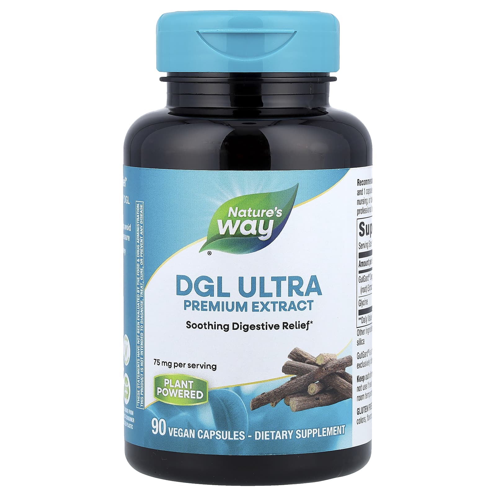 Nature S Way, Dgl Ultra Premium Extract, Veggie Capsules 90
Nature S Way, Dgl Ultra Premium Extract, Veggie Capsules 90