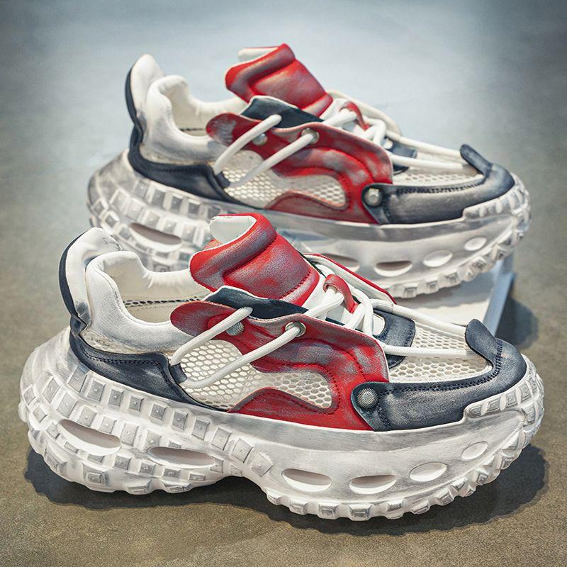 2024 літні популярні сітчасті кросівки на товстій підошві, повсякденні універсальні зручні дихаючі чоловічі кросівки для молодих студентів, що збільшують зріст 44
2024 літні популярні сітчасті кросівки на товстій підошві, повсякденні універсальні зручні дихаючі чоловічі кросівки для молодих студентів, що збільшують зріст 44