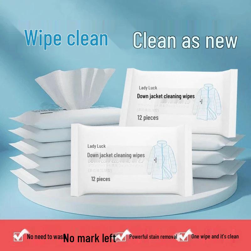 Waterless Down Jacket Cleaning Wipes – Stain Removal & Degreasing Towels for Dry & Wet Clean
Waterless Down Jacket Cleaning Wipes – Stain Removal & Degreasing Towels for Dry & Wet Clean