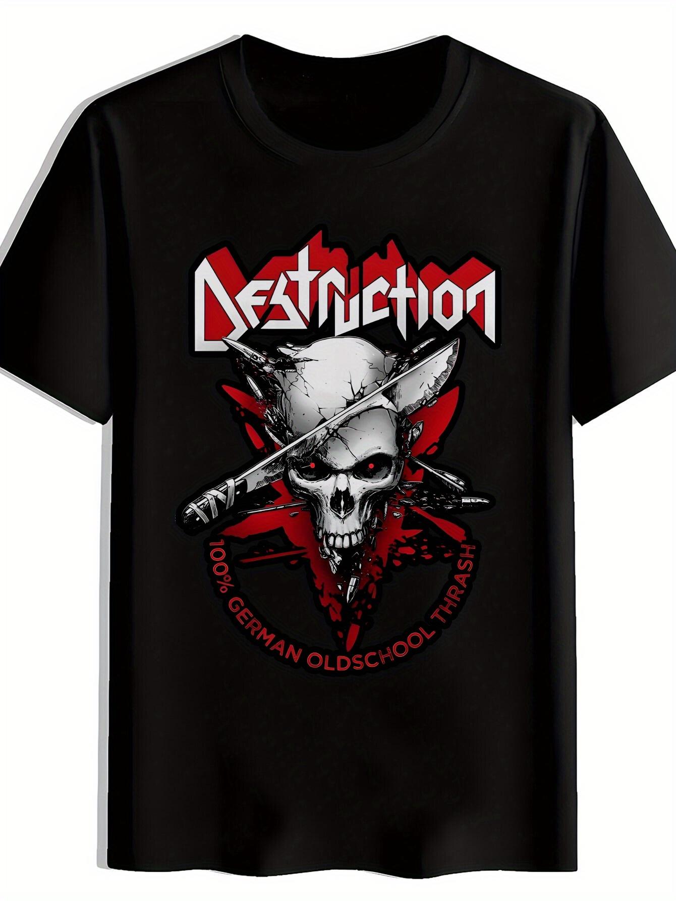Death Cult Graphic T-shirt - Black Short Sleeve Crew Neck XXXL
Death Cult Graphic T-shirt - Black Short Sleeve Crew Neck XXXL