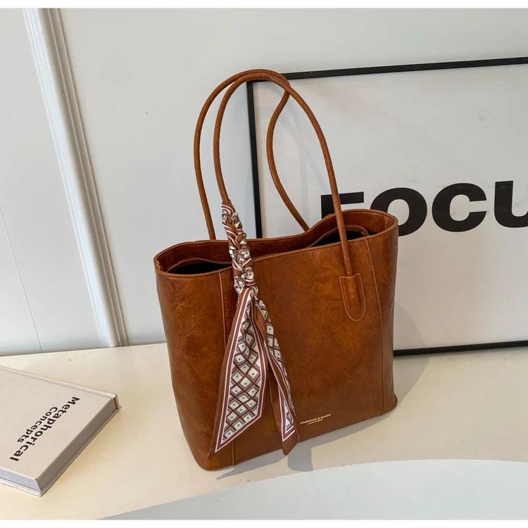 Высококачественная Ретро Женская Сумка Через Плечо Универсальная Сумка Через Плечо Большая Вместимость Сумка для Поездок Новая Мода