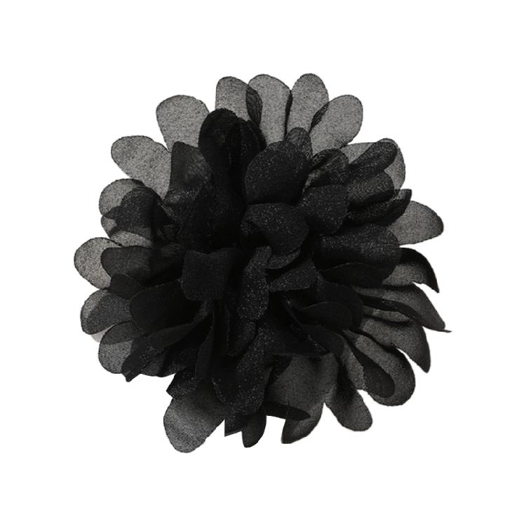 Camellia Lapel Pin Versatile Chiffon Flower Shape Breastpin Accessory Brooch Pin чорний
Camellia Lapel Pin Versatile Chiffon Flower Shape Breastpin Accessory Brooch Pin чорний