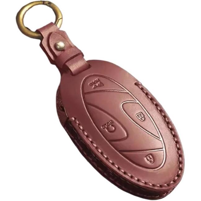 Leather Key Fob Cover Case Compatible For Hyundai IONIQ 6 /Premium 5-Button & 7-Button Key Protector Car Interior Accessories(7 keys red) 7 keys red
Leather Key Fob Cover Case Compatible For Hyundai IONIQ 6 /Premium 5-Button & 7-Button Key Protector Car Interior Accessories(7 keys red) 7 keys red