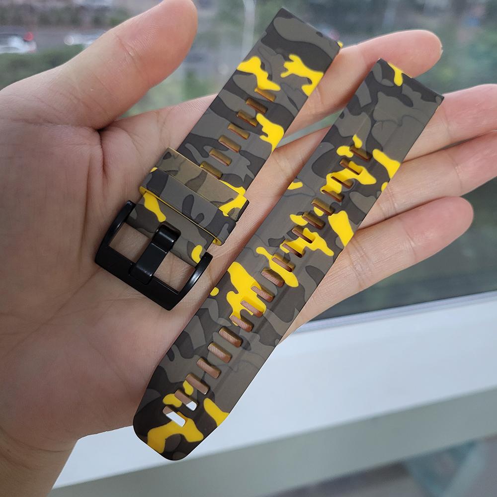 QuickFit 22mm 26mm Sport Camouflage Silicone Strap For Garmin Fenix 8 E 7X 7 Pro 6X 5X Plus/Epix 2 47mm 51mm Bracelet Watchband QuickFit 26mm
QuickFit 22mm 26mm Sport Camouflage Silicone Strap For Garmin Fenix 8 E 7X 7 Pro 6X 5X Plus/Epix 2 47mm 51mm Bracelet Watchband QuickFit 26mm