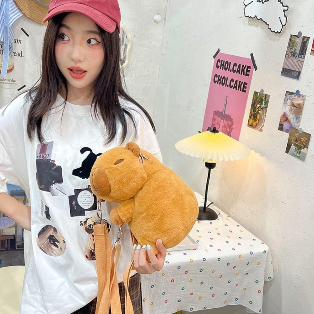 Милый плюшевый рюкзак Capybara Animals Students School Bag Creative Cartoon Backpack travel
Милый плюшевый рюкзак Capybara Animals Students School Bag Creative Cartoon Backpack travel