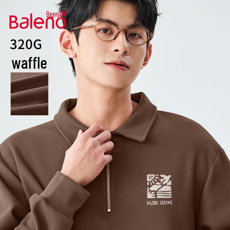 Baleno Men s Waffle Knit Half-Zip Sweatshirt 2XL
Baleno Men s Waffle Knit Half-Zip Sweatshirt 2XL