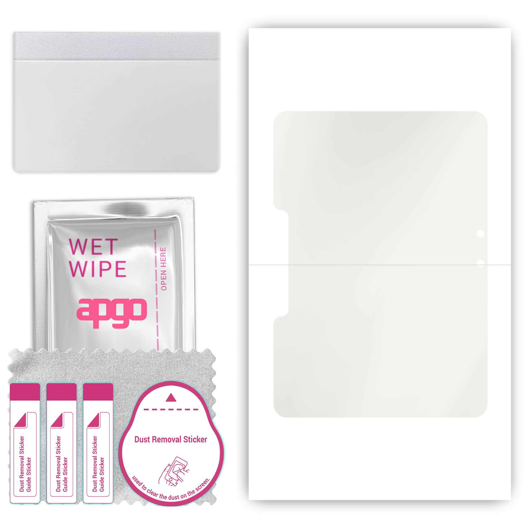 apgo Hydrogel Matte Screen Protector for Samsung Galaxy Tab Active4 Pro, Hydrogel Film, Flexible, Soft TPU with positioning layer easy installation
apgo Hydrogel Matte Screen Protector for Samsung Galaxy Tab Active4 Pro, Hydrogel Film, Flexible, Soft TPU with positioning layer easy installation