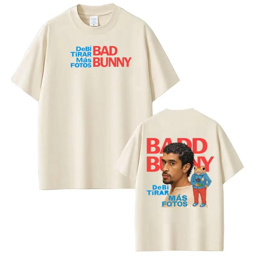Bad Bunny DTMF Debí Tirar Más Fotos 2026 Print Men Women Fashion T Shirt Shortsleeved Hiphop pure Cotton Tshirts Fan Gifts M
Bad Bunny DTMF Debí Tirar Más Fotos 2026 Print Men Women Fashion T Shirt Shortsleeved Hiphop pure Cotton Tshirts Fan Gifts M