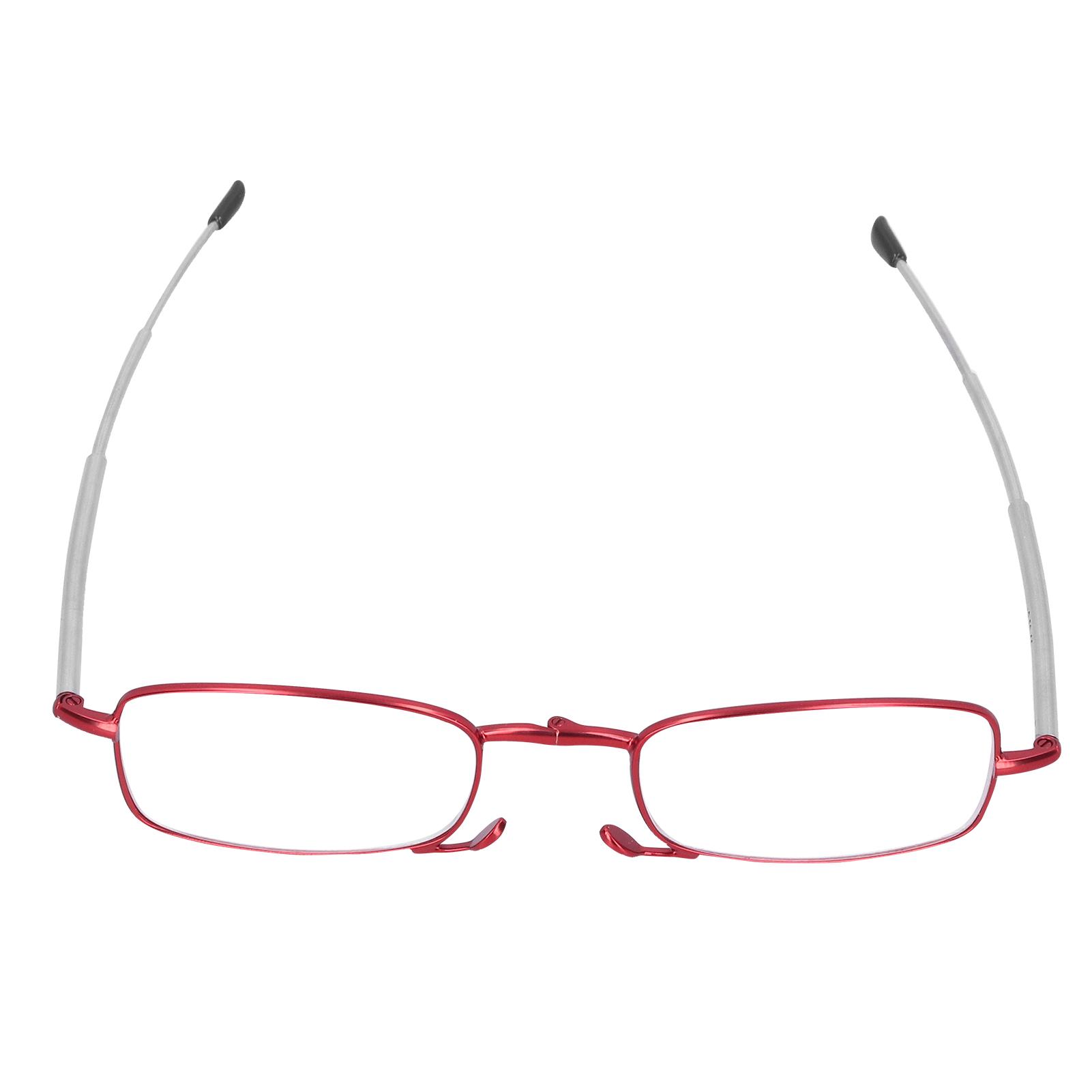 Elderly Foldable Reading Glasses Stainless Steel Blue Light Blocking Presbyopic Glasses(+250 Square Red)
Elderly Foldable Reading Glasses Stainless Steel Blue Light Blocking Presbyopic Glasses(+250 Square Red)