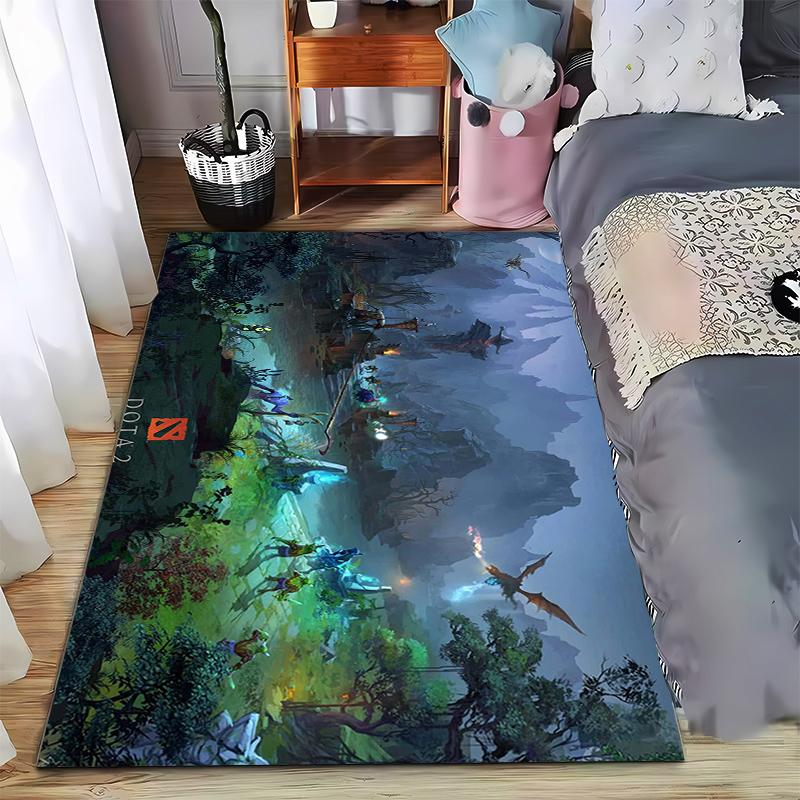 Ковер с фэнтезийным пейзажем из Dota 2 Подходит для использования в качестве нескользящего игрового коврика для диванов в гостиной и спальне 40x60cm( 15x23in )
Ковер с фэнтезийным пейзажем из Dota 2 Подходит для использования в качестве нескользящего игрового коврика для диванов в гостиной и спальне 40x60cm( 15x23in )