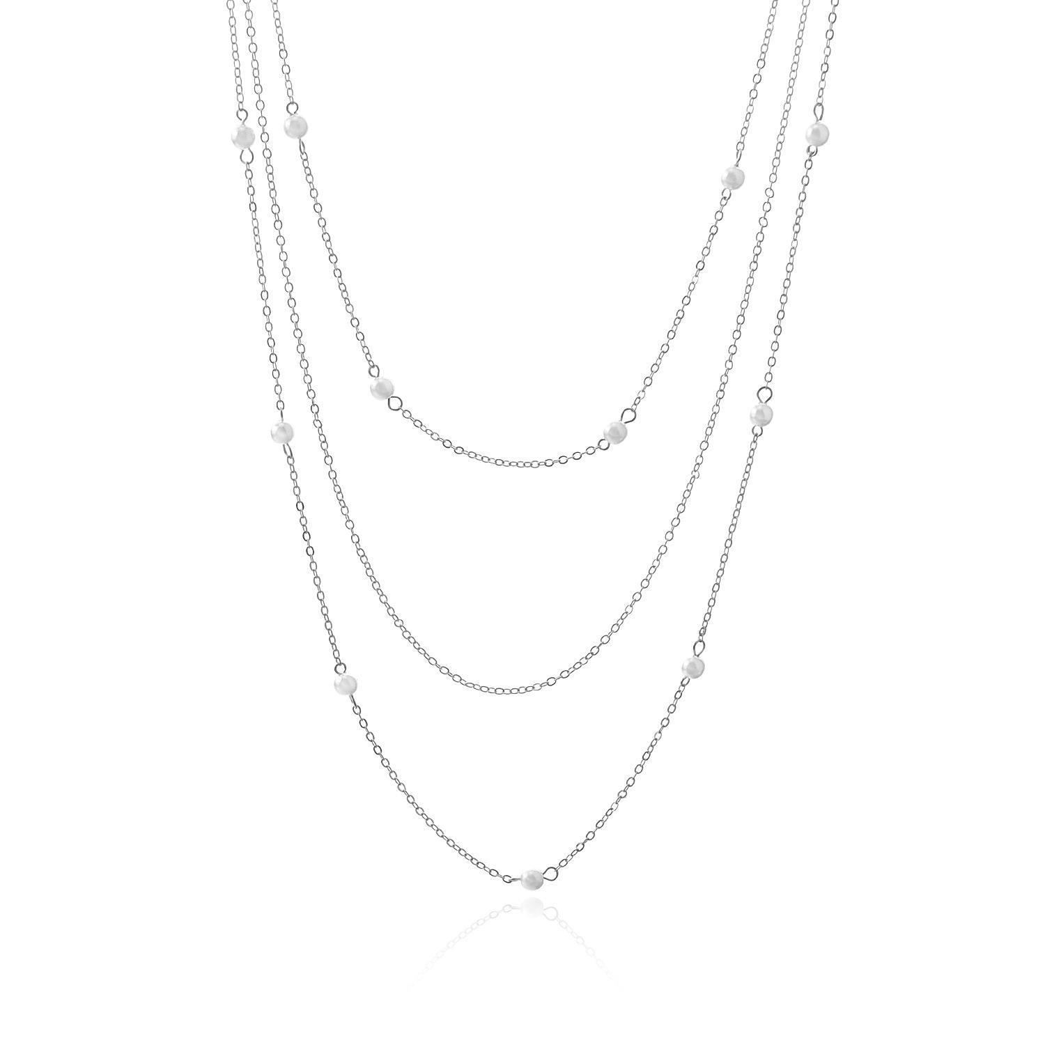Accessories, Long Autumn And Winter Elegant Imitation Pearl Level Necklace, Women S Geometric Trend Sweater Chain серебряный
Accessories, Long Autumn And Winter Elegant Imitation Pearl Level Necklace, Women S Geometric Trend Sweater Chain серебряный