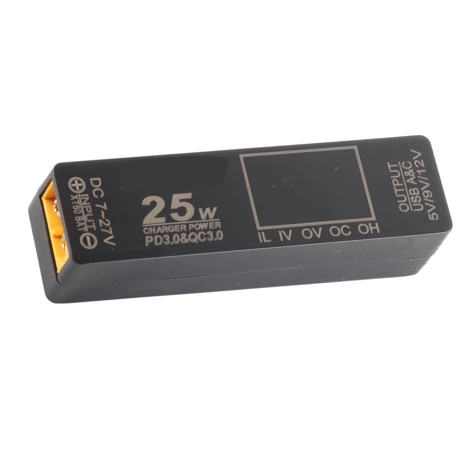 PD3.0 USB XT60 Інтерфейс до USB PD3.0 Швидка Зарядка Захист від Перевантаження Короткого Замикання
PD3.0 USB XT60 Інтерфейс до USB PD3.0 Швидка Зарядка Захист від Перевантаження Короткого Замикання