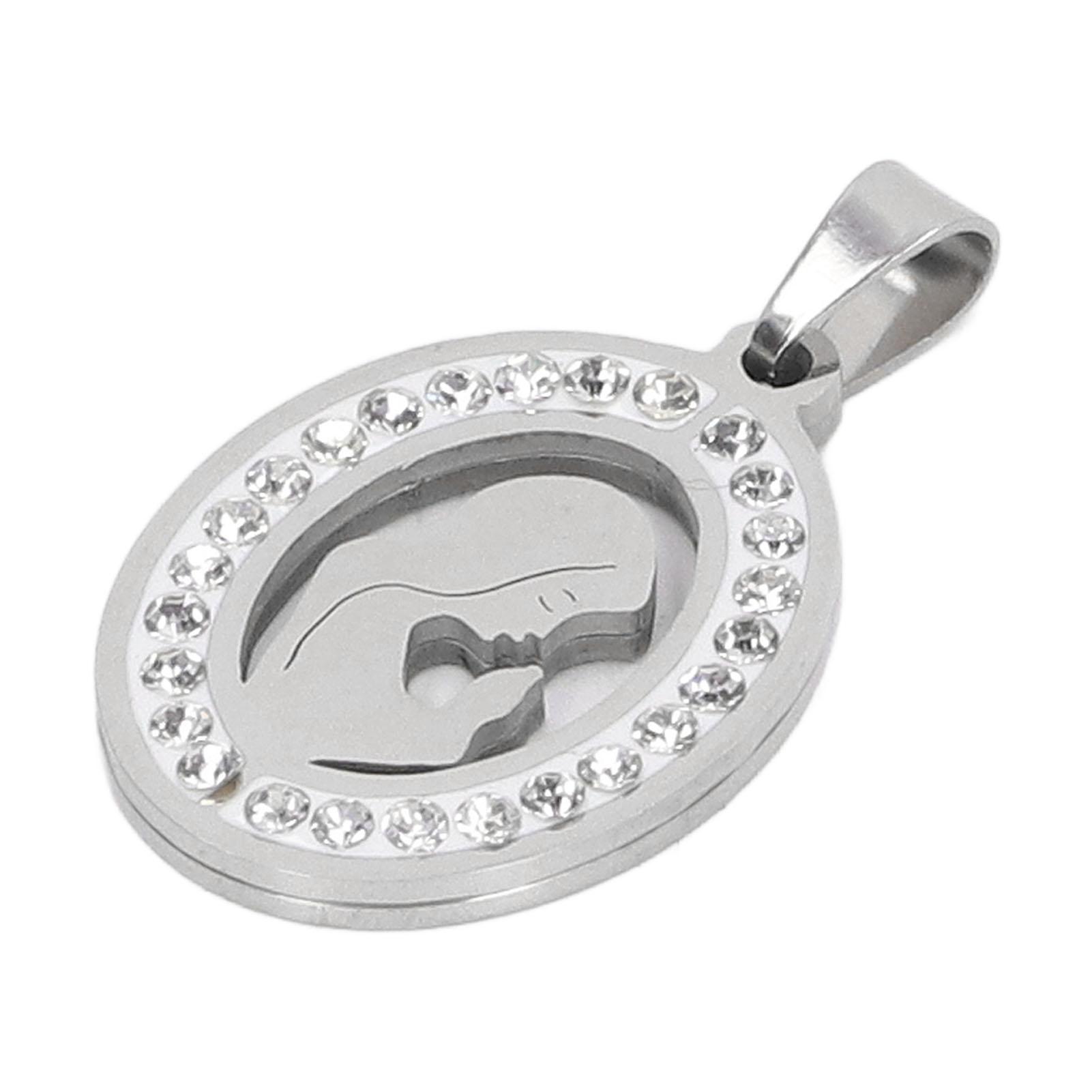 Подвеска Девы Марии Изысканная резьба Титановая сталь Ювелирные изделия Девы Марии для мужчин и женщин Повседневная одежда серебряный
Подвеска Девы Марии Изысканная резьба Титановая сталь Ювелирные изделия Девы Марии для мужчин и женщин Повседневная одежда серебряный