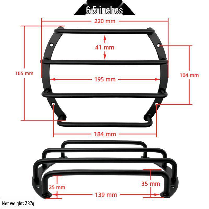 Car Audio Subwoofer Protective Grille Guard: 6.5, 8, 10, 12-Inch Iron Ring Anti-Collision Bumper
Car Audio Subwoofer Protective Grille Guard: 6.5, 8, 10, 12-Inch Iron Ring Anti-Collision Bumper