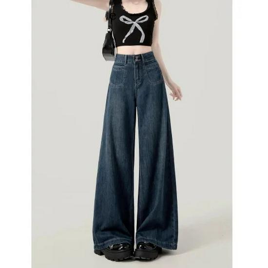 2025 Women s Retro High-Waist Jeans: Plus Size, Loose Fit, Slimming, Versatile Long Pants for Spring & Autumn XL
2025 Women s Retro High-Waist Jeans: Plus Size, Loose Fit, Slimming, Versatile Long Pants for Spring & Autumn XL
