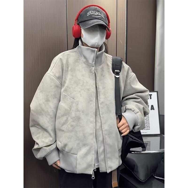 2025 Men s Trendy Loose Baseball Jacket - Spring/Autumn Casual American Fashion for Couples XL (65-70 kg) сірий колір
2025 Men s Trendy Loose Baseball Jacket - Spring/Autumn Casual American Fashion for Couples XL (65-70 kg) сірий колір