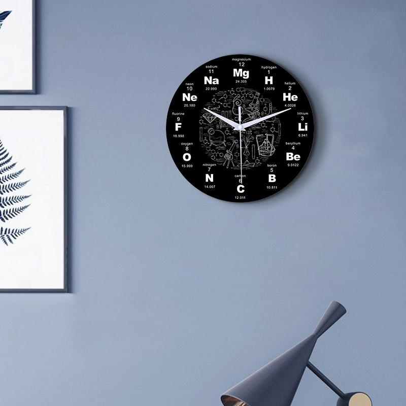 Chemical element clock education element periodic table design silent student classroom office decoration 12 inch
Chemical element clock education element periodic table design silent student classroom office decoration 12 inch