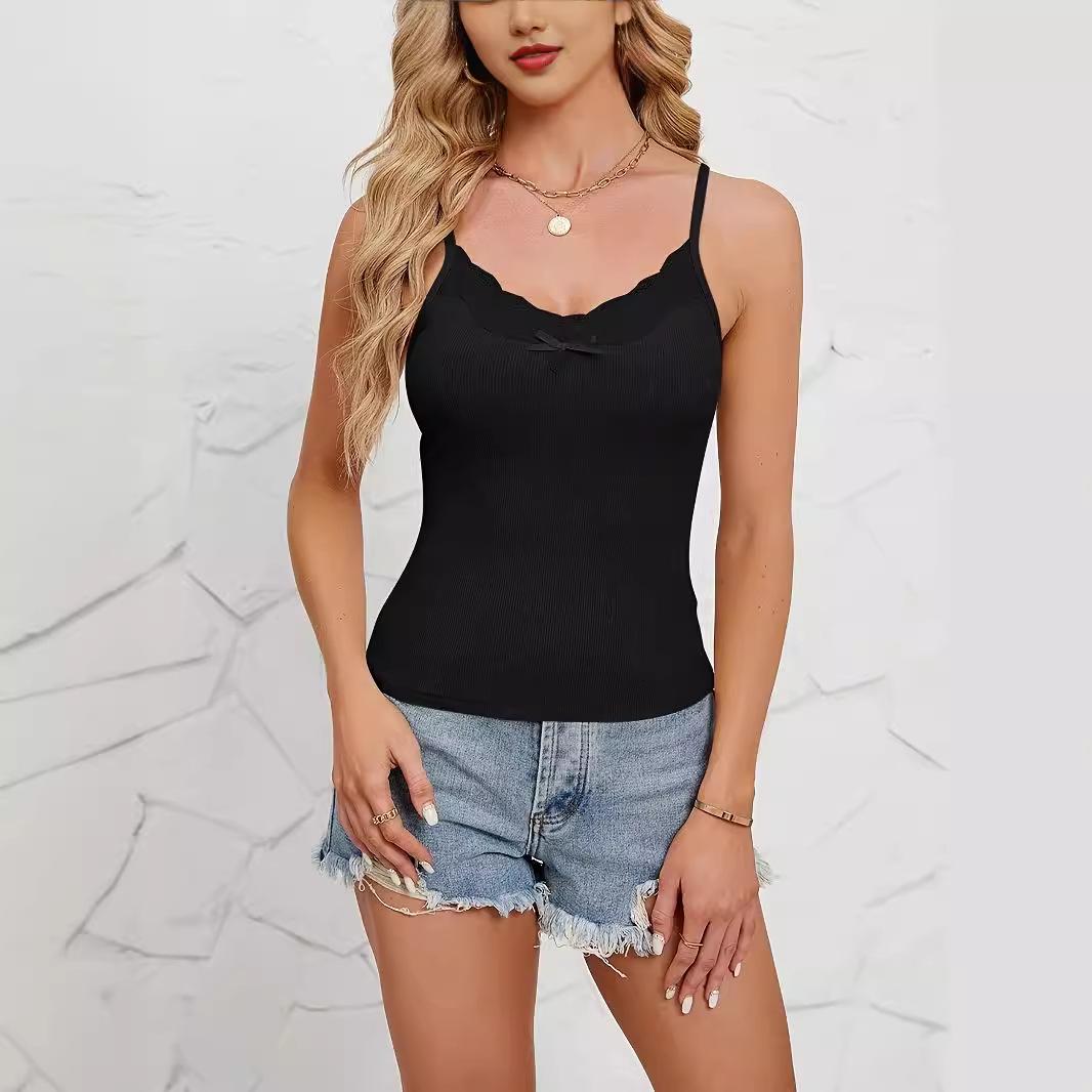 Women s 2024 Summer Lace V-Neck Adjustable Spaghetti Strap Camisole - Breathable & Slimming. Extra Large чёрный
Women s 2024 Summer Lace V-Neck Adjustable Spaghetti Strap Camisole - Breathable & Slimming. Extra Large чёрный