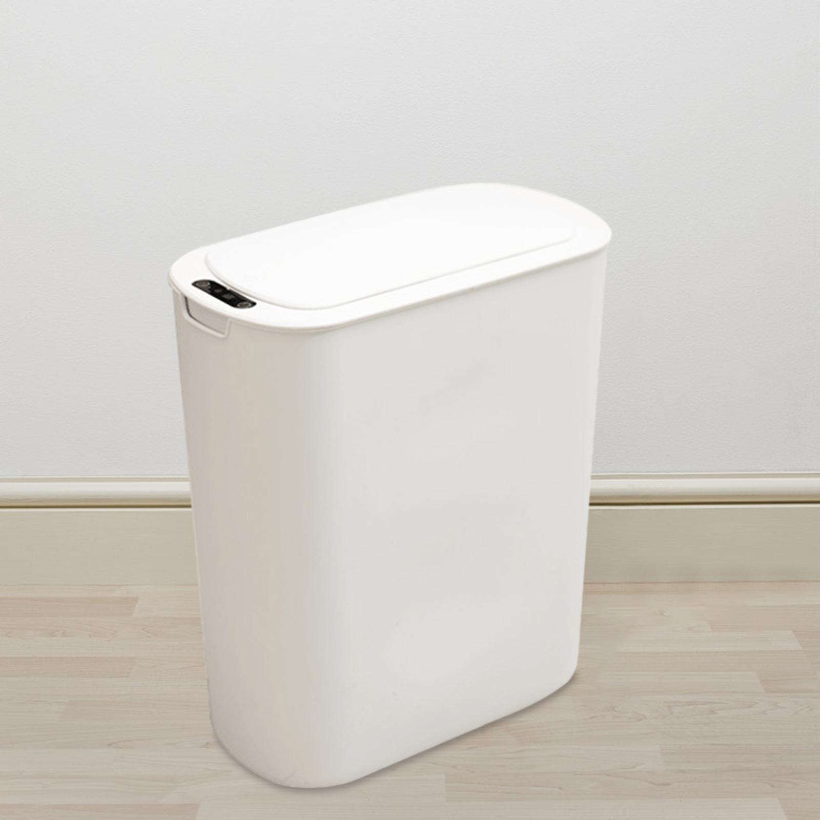 Intelligent Induction Trash Can Wastebasket Smart Touchless 25L Waste Bin for Bathroom Bedroom Household Kitchen Home Office белый
Intelligent Induction Trash Can Wastebasket Smart Touchless 25L Waste Bin for Bathroom Bedroom Household Kitchen Home Office белый