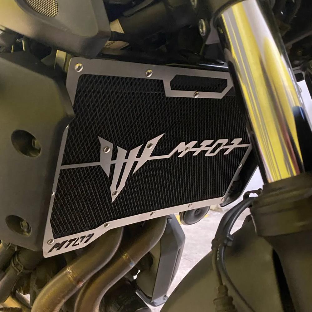 Для Yamaha MT-07 MT07 FZ07 2014-2022 аксессуары для мотоциклов, защита радиатора, решетка, защитный чехол
Для Yamaha MT-07 MT07 FZ07 2014-2022 аксессуары для мотоциклов, защита радиатора, решетка, защитный чехол
