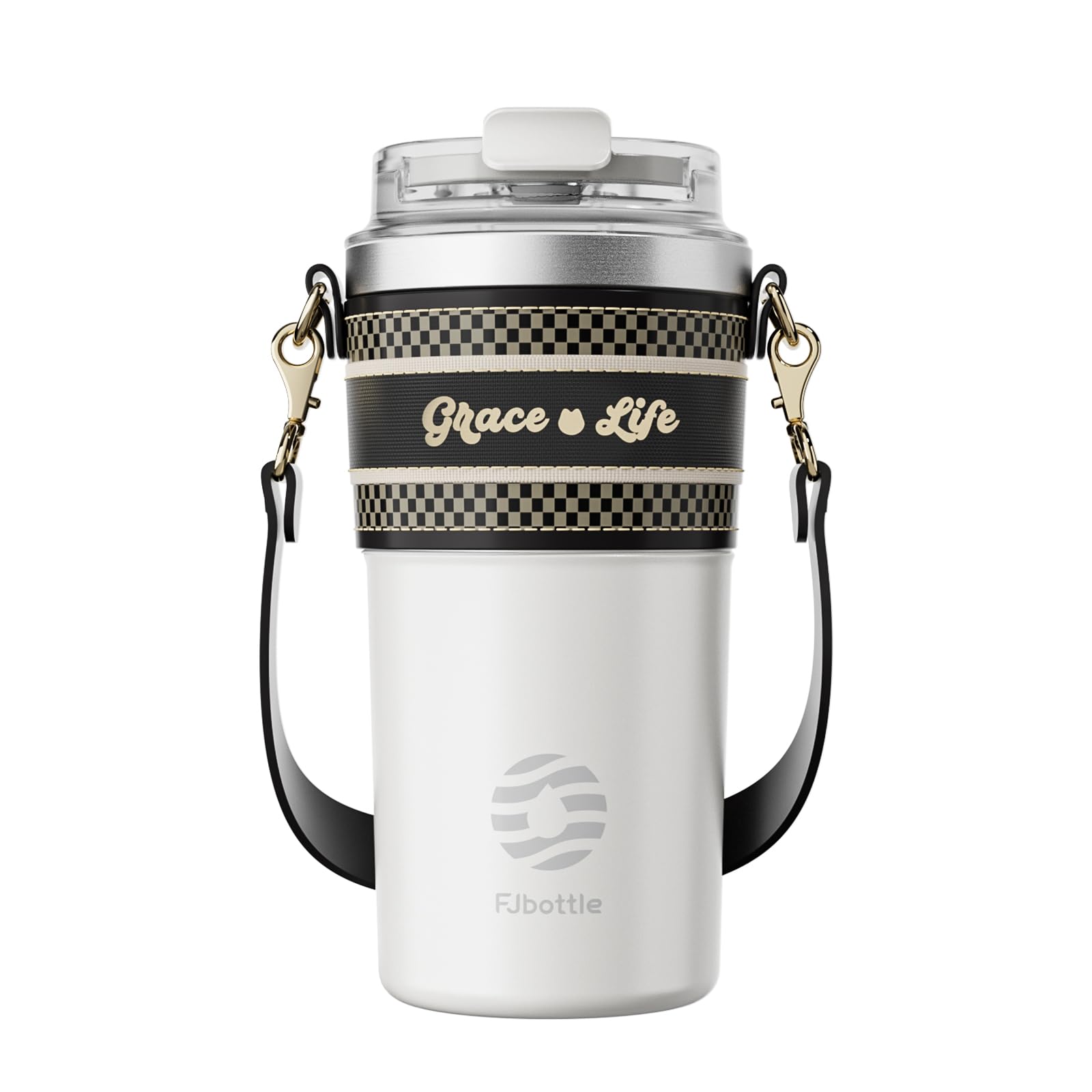 FJbottle Water Vacuum Insulated Mug Bottle Direct Easy to Wide Stainless Steel Comes with Cleaning White Bottle, 500ml, (with Strap), Drinking, Warm,
FJbottle Water Vacuum Insulated Mug Bottle Direct Easy to Wide Stainless Steel Comes with Cleaning White Bottle, 500ml, (with Strap), Drinking, Warm,