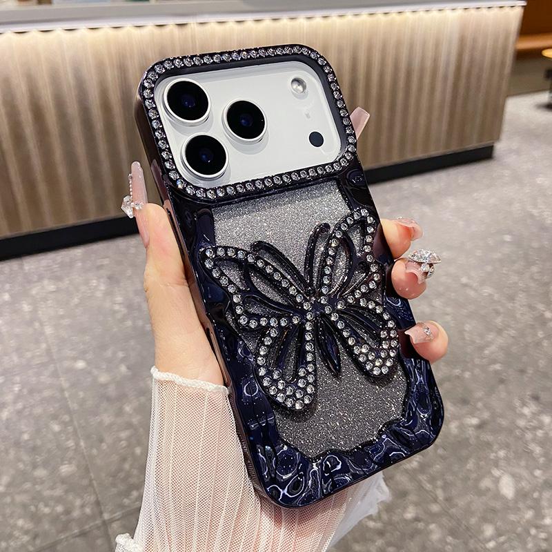 for IPhone 17 Air 16 Pro Max 12 14 15 13 Pro 14Pro 15Pro Diamond Soft Cover Shell Glitter 3D Butterfly Hollow Out Plating Case For iPhone 17 чёрный
for IPhone 17 Air 16 Pro Max 12 14 15 13 Pro 14Pro 15Pro Diamond Soft Cover Shell Glitter 3D Butterfly Hollow Out Plating Case For iPhone 17 чёрный