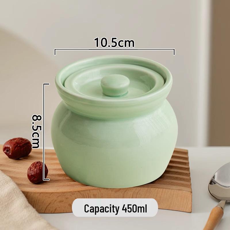 Single-Serving Ceramic Clay Stew Pot - Food Grade Double Boiler for Household Soup and Stew
Single-Serving Ceramic Clay Stew Pot - Food Grade Double Boiler for Household Soup and Stew