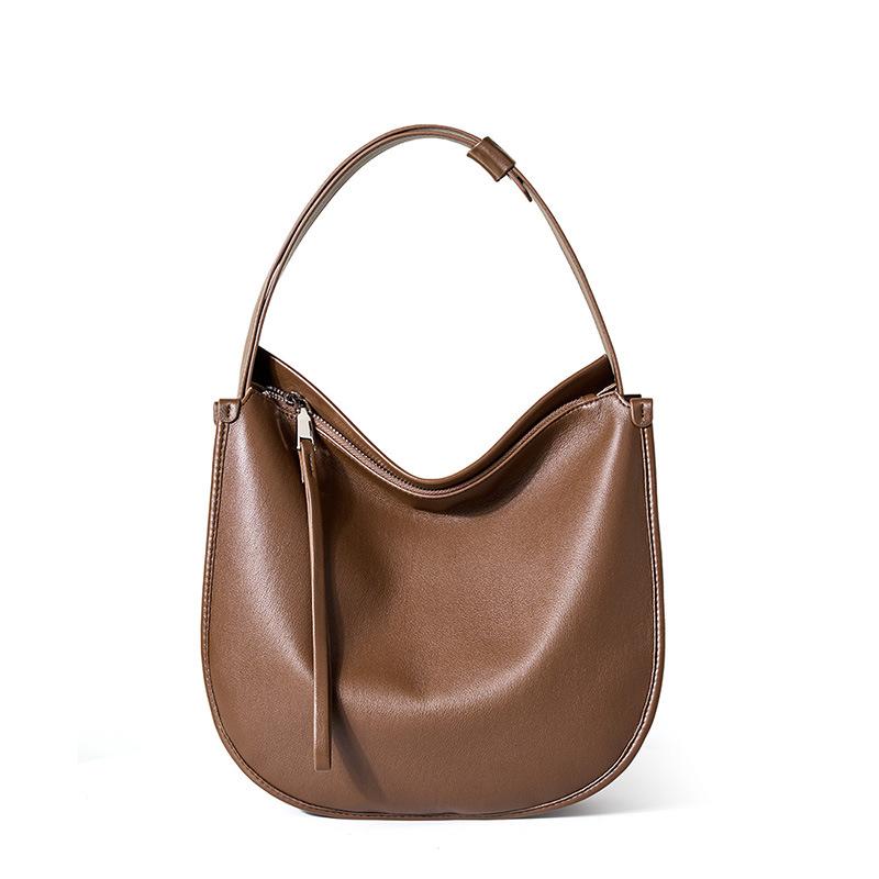 Lazy Style 2026 New Minimalist Comfortable Soft Leather Tote Bag Cowhide Commuting Large Capacity Single Shoulder Crossbody 26cm кавовий
Lazy Style 2026 New Minimalist Comfortable Soft Leather Tote Bag Cowhide Commuting Large Capacity Single Shoulder Crossbody 26cm кавовий