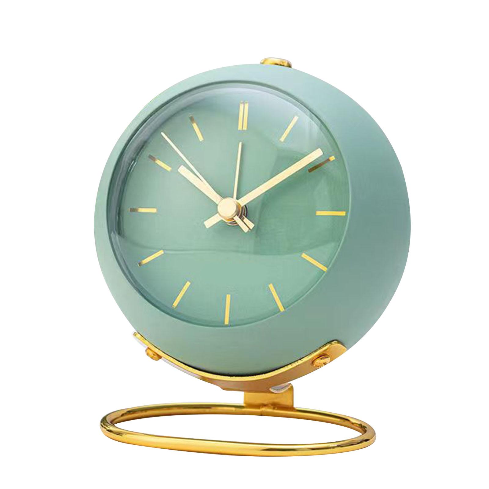Desktop Alarm Clock Students Dormitory Mini Alarm Clock Ornaments Simple Metal Desktop Clock Green синій
Desktop Alarm Clock Students Dormitory Mini Alarm Clock Ornaments Simple Metal Desktop Clock Green синій