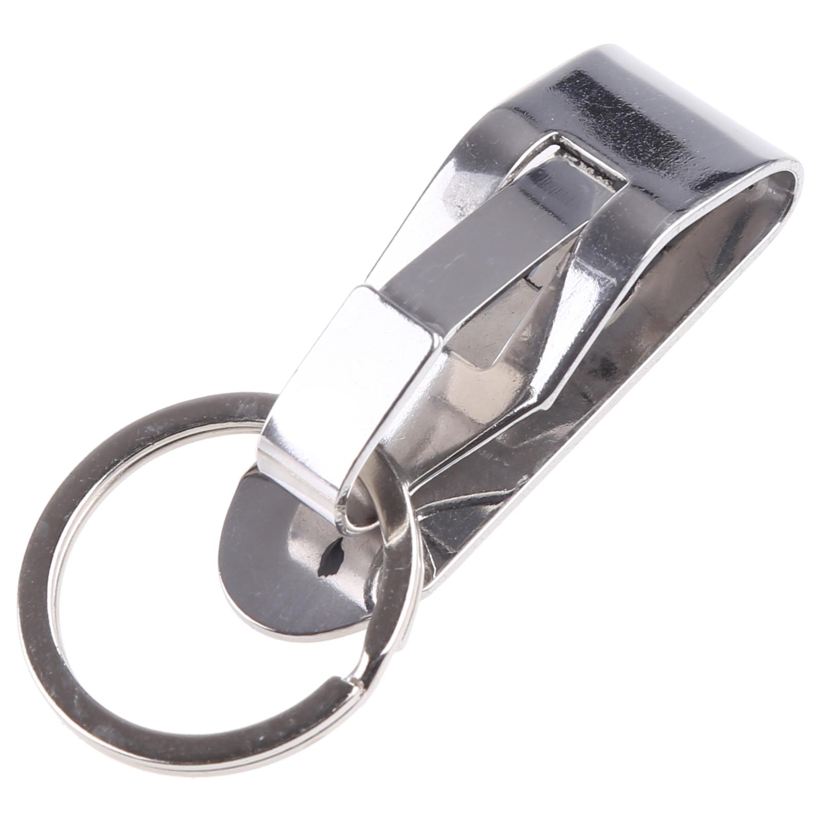 1Pc Stainless Steel Keyring Security Clip On Heavy Duty Belt Key Clip Belt Keychain Key Accessories Silver
1Pc Stainless Steel Keyring Security Clip On Heavy Duty Belt Key Clip Belt Keychain Key Accessories Silver