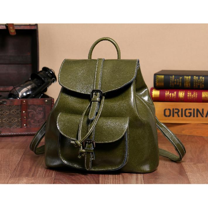 2025 New Oil Wax Cowhide Pocket Backpack Drawstring Closure Flap Korean Style Genuine Leather Large Bag Women s Bag Wholesale 28*30*12 grass зелений колір
2025 New Oil Wax Cowhide Pocket Backpack Drawstring Closure Flap Korean Style Genuine Leather Large Bag Women s Bag Wholesale 28*30*12 grass зелений колір