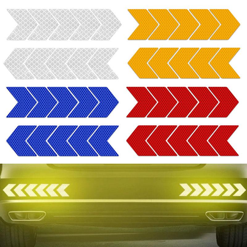 10pcs/set Automobile Trunk Reflective Strips Tapes Car Sticker Warning Sticker Anti Collision
10pcs/set Automobile Trunk Reflective Strips Tapes Car Sticker Warning Sticker Anti Collision