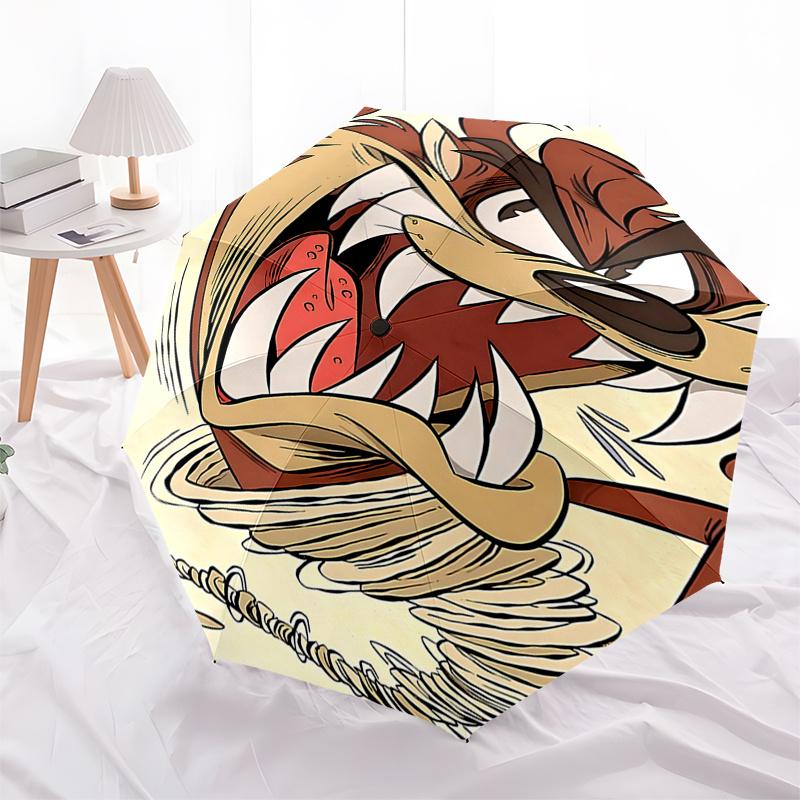 Looney Tunes Taz Automatic Opening Folding Umbrella - 8 Bone Iron Frame, Portable Design for Outdoor Use, Ideal Gift for Fans and Travelers0
Looney Tunes Taz Automatic Opening Folding Umbrella - 8 Bone Iron Frame, Portable Design for Outdoor Use, Ideal Gift for Fans and Travelers0