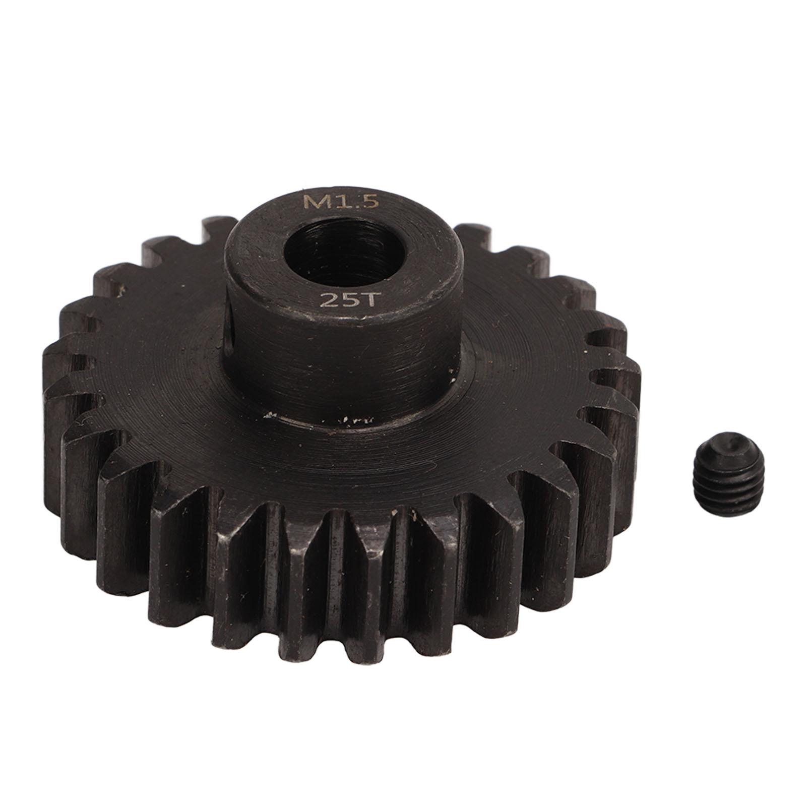 M1.5 RC Car Gear with M5 Set Screw 8mm Bore Diameter RC Car Motor Gear Kit for TRAXXAS 6S 8S 15
M1.5 RC Car Gear with M5 Set Screw 8mm Bore Diameter RC Car Motor Gear Kit for TRAXXAS 6S 8S 15