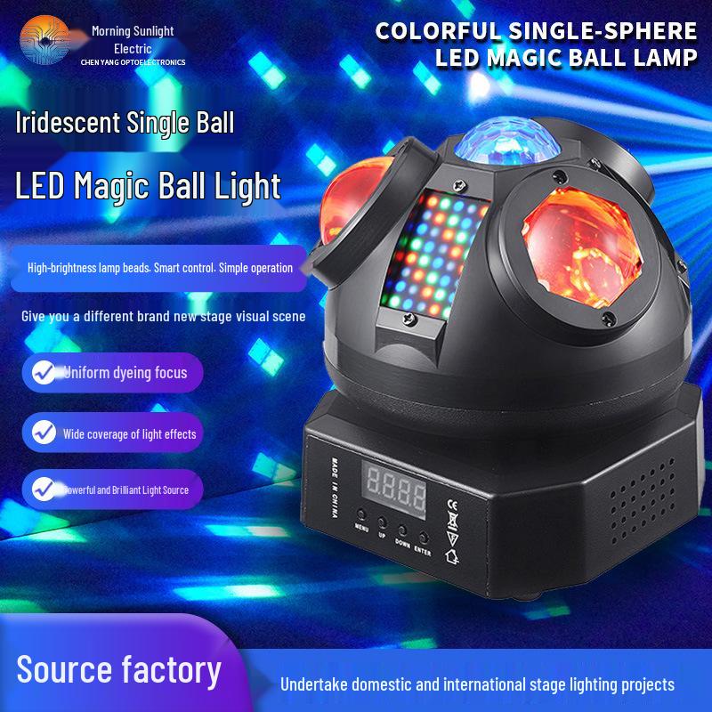 Cross-LED Mini Beetle: 60W Seven-Color Moving Head Light with Phantom Color Wash Effect Single Ball
Cross-LED Mini Beetle: 60W Seven-Color Moving Head Light with Phantom Color Wash Effect Single Ball