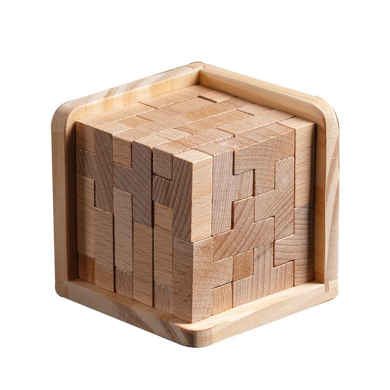 Classic Wooden Kong Ming Lock Luban Lock 54T Puzzle Toy Brain Teaser for Adults Office Stress Relief Leisure Game Intellectual Toy MX9002
Classic Wooden Kong Ming Lock Luban Lock 54T Puzzle Toy Brain Teaser for Adults Office Stress Relief Leisure Game Intellectual Toy MX9002