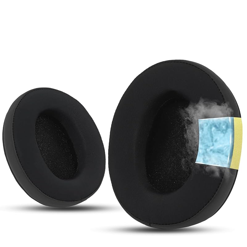 Krone Kalpasmos cooling gel L size oval replacement ear pads ATH M50X / M40X SteelSeries Arctis/HyperX Cloud & Alpha/Sony MDR-7506 Compatible with
Krone Kalpasmos cooling gel L size oval replacement ear pads ATH M50X / M40X SteelSeries Arctis/HyperX Cloud & Alpha/Sony MDR-7506 Compatible with