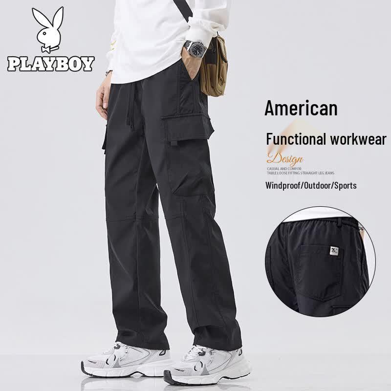 PLAYBOY Men s American Techwear Multi-Pocket Cargo Pants L
PLAYBOY Men s American Techwear Multi-Pocket Cargo Pants L